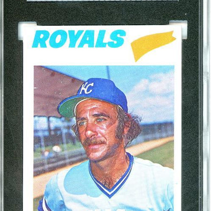 1977 Topps #313 Steve Mingori 9 card progressive proof. 13a