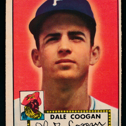 1952 Topps Baseball #87 Dale Coogan Ex+ c04289