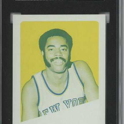 1972 Topps #60 Walt Frazier 9 card progressive proof. 23a