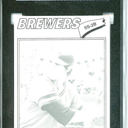 1977 Topps #406 Tim Johnson 9 card progressive proof. 22a