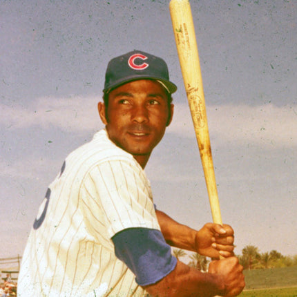 Original AP Billy Williams 60's70's Slide/Transparency Cubs T0380