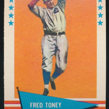 1961 Fleer Baseball Greats #80 Fred Toney NMMT c03813