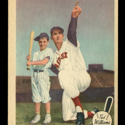 1959 Fleer Baseball Ted Williams #69 A future Williams NM++ c03210