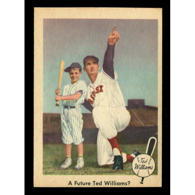 1959 Fleer Baseball Ted Williams #69 A future Williams NM++ c03210