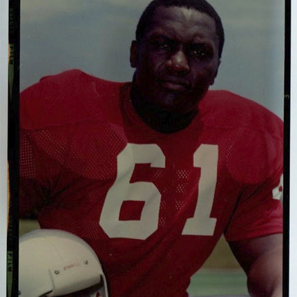 1973 Topps Football Transparency Lloyd Davis Cardinals T0129
