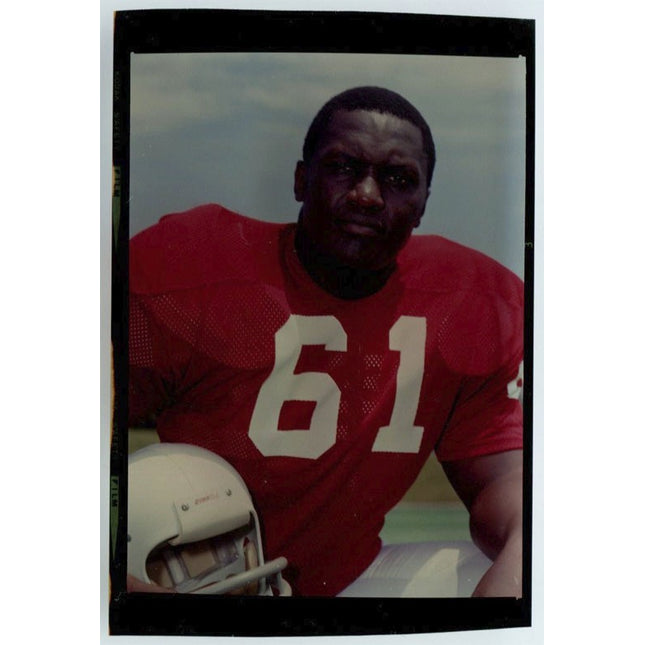 1973 Topps Football Transparency Lloyd Davis Cardinals T0129
