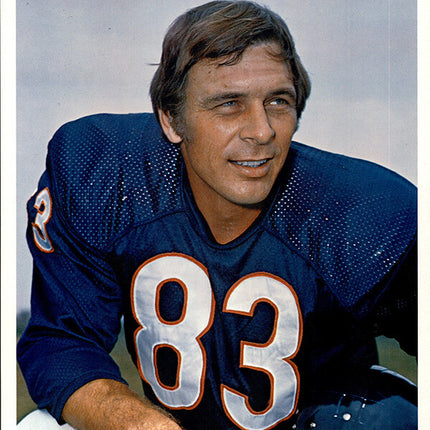 1973 Chicago Bears Team Issued Mac Percival 7" x 8 5/8" Color photo c06164