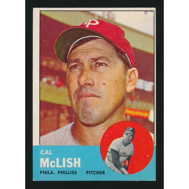 1963 Topps Baseball #512 Cal McLish (Exmt) c04906