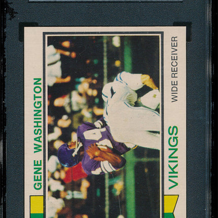 1973 Topps FB 8 Card Progressive Proof #359 Gene Washington 73TFB14