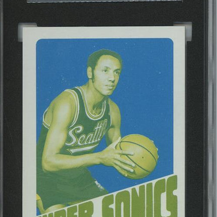 1972 Topps #81 Len Wilkens 9 card progressive proof. 39a