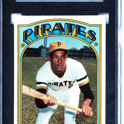 1972 Topps Baseball #502 Jackie Hernandez 7 card progressive proof Graded Set 1A