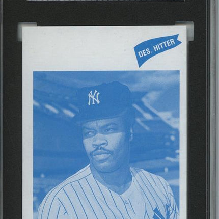 1977 Topps #568 Carlos May 9 card progressive proof. 54a
