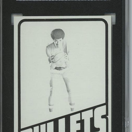 1972 Topps #21 Wes Unseld 9 card progressive proof. 13a