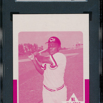 1975 Topps BB 9 Card Progressive Proof #180 Joe Morgan 75TBB10