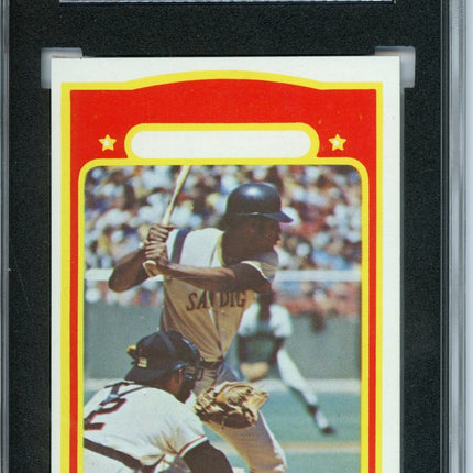 1972 Topps #432 Clarence (Action) Gaston 7 card progressive proof. 5a