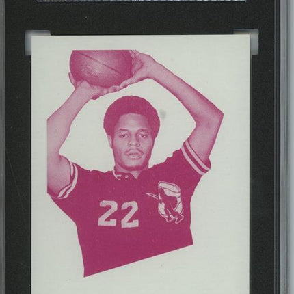 1972 Topps #90 Austin Carr 9 card progressive proof. 9a