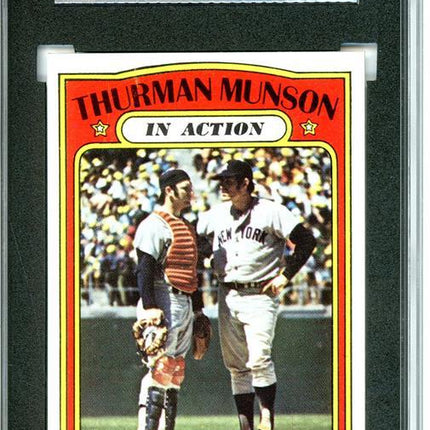 1972 Topps #442 Thurman (Action) Munson 7 card progressive proof. 40a