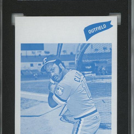 1977 Topps #237 Gene Clines 9 card progressive proof. 45a