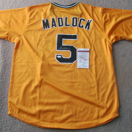 Bill Madlock Pittsburgh Pirates Autographed Jersey JSA Certificate