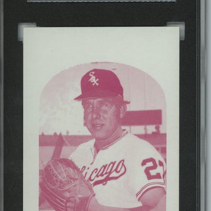 1972 Topps #499 Vincente Romo 6 card progressive proof. 55a