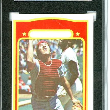 1972 Topps #434 Johnny (Action) Bench 7 card progressive proof. 38a