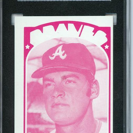 1972 Topps #451 Tony LaRussa 6 card progressive proof. 64a