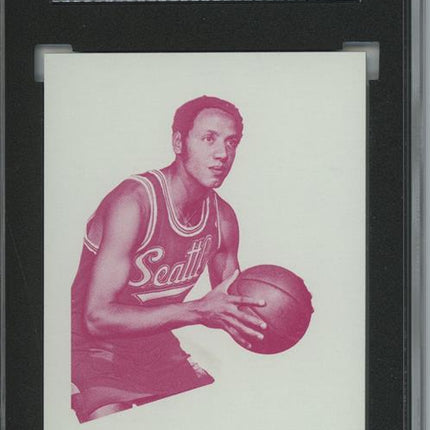 1972 Topps #81 Len Wilkens 9 card progressive proof. 39a