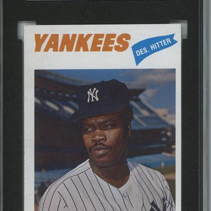 1977 Topps #568 Carlos May 9 card progressive proof. 54a