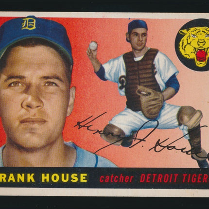 1955 Topps Baseball #87 Frank House Exmt c05391