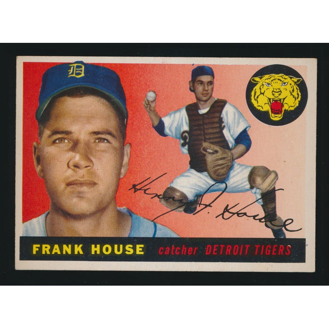 1955 Topps Baseball #87 Frank House Exmt c05391
