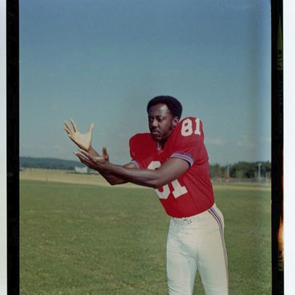 1971 Topps Football Transparency Charlie Frazier Patriots T0299