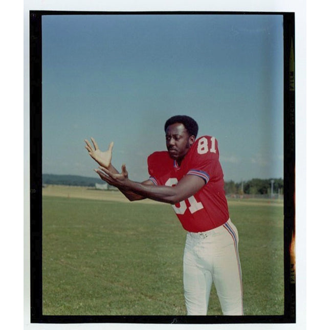 1971 Topps Football Transparency Charlie Frazier Patriots T0299