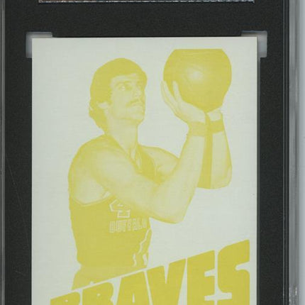 1972 Topps #125 Bob Kaufman 9 card progressive proof. 43a