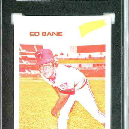 1977 Topps #486 Ed Bane 9 card progressive proof. 3a