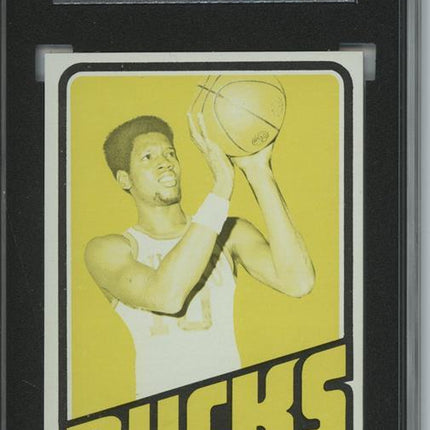 1972 Topps #42 Bob Dandridge 9 card progressive proof. 19a