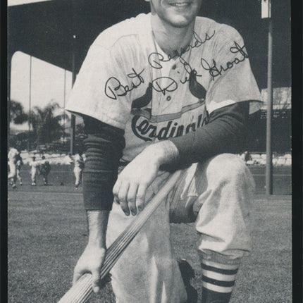 1960's J.D. McCarthy Postcard Dick Groat (Exmt) a_206