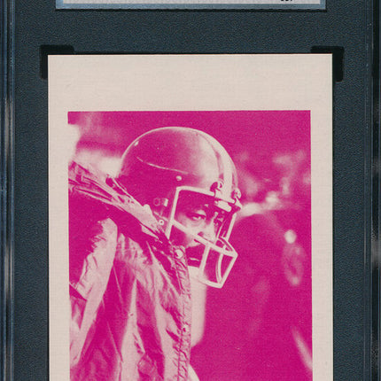 1973 Topps FB 8 Card Progressive Proof #381 Leroy Kelly 73TFB13