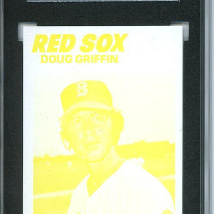 1977 Topps #191 Doug Griffin 9 card progressive proof. 30a