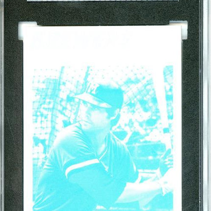 1977 Topps #406 Tim Johnson 9 card progressive proof. 22a