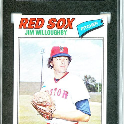 1977 Topps #532 Jim Willoughby 9 card progressive proof. 6a