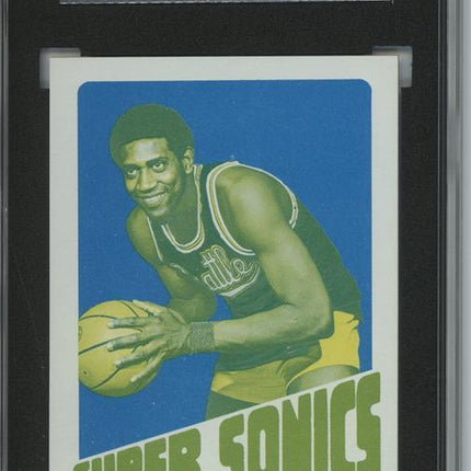 1972 Topps #10 Spencer Haywood 9 card progressive proof. 12a