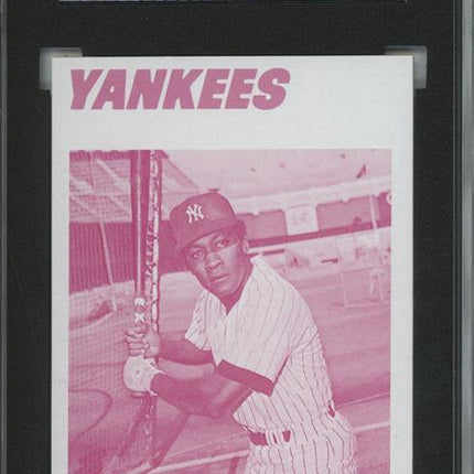 1977 Topps #408 Cesar Tovar 9 card progressive proof. 40a