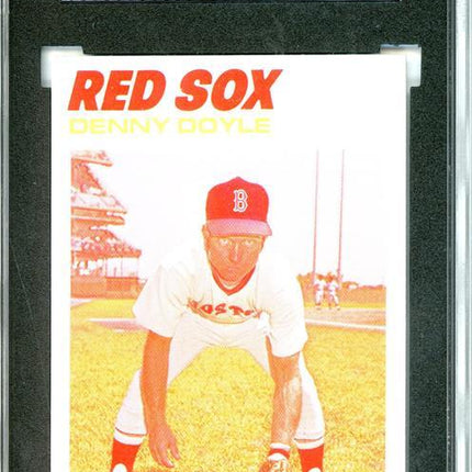 1977 Topps #336 Denny Doyle 9 card progressive proof. 19a