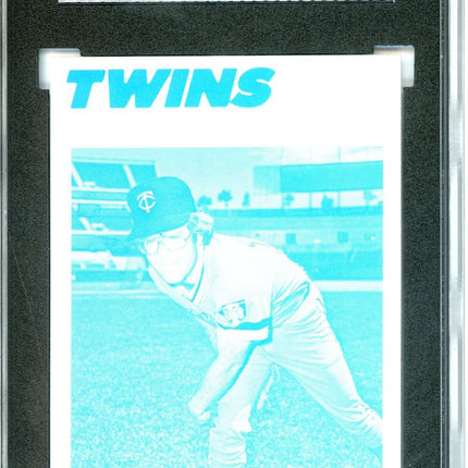 1977 Topps #486 Ed Bane 9 card progressive proof. 3a