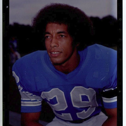 1974 Topps Football Transparency Ben Davis Lions T0142
