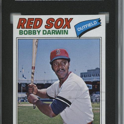 1977 Topps #617 Bobby Darwin 9 card progressive proof. 64a