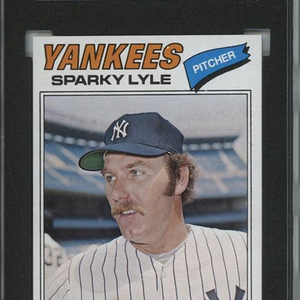 1977 Topps #598 Sparky Lyle 9 card progressive proof. 38a
