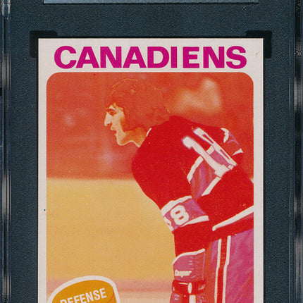 1975/76 Topps Hockey #144 Serge Savard 11 Card Progressive Proof 75THC05