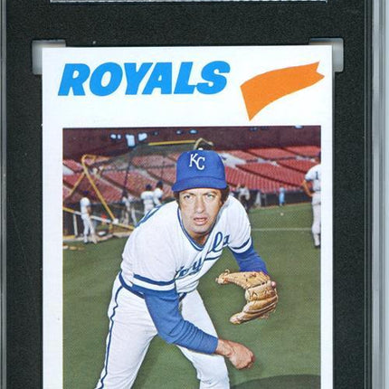 1977 Topps #171 Ken Sanders 9 card progressive proof. 34a