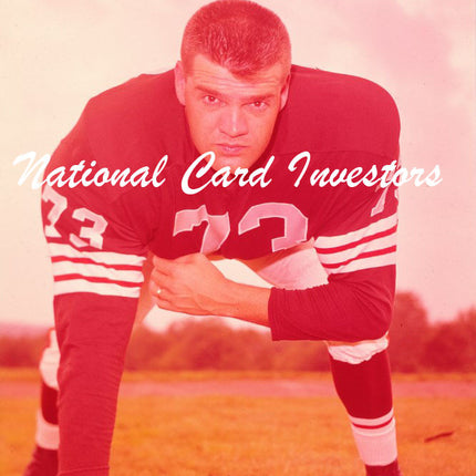 1960's Monte Clark Topps Original Transparency (1) Browns w/envelope tp00027